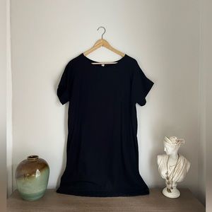 Elizabeth Suzann Georgia Dress - OSM - black raw silk